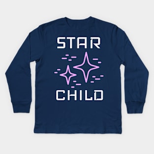 Star Child Kids Long Sleeve T-Shirt